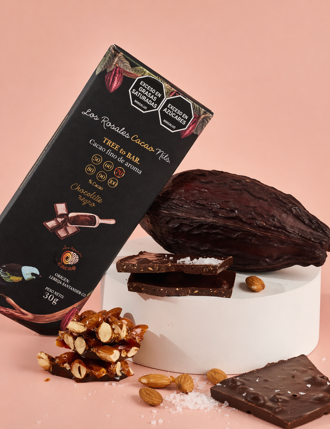 Barras de Chocolate Artesanal — 30g