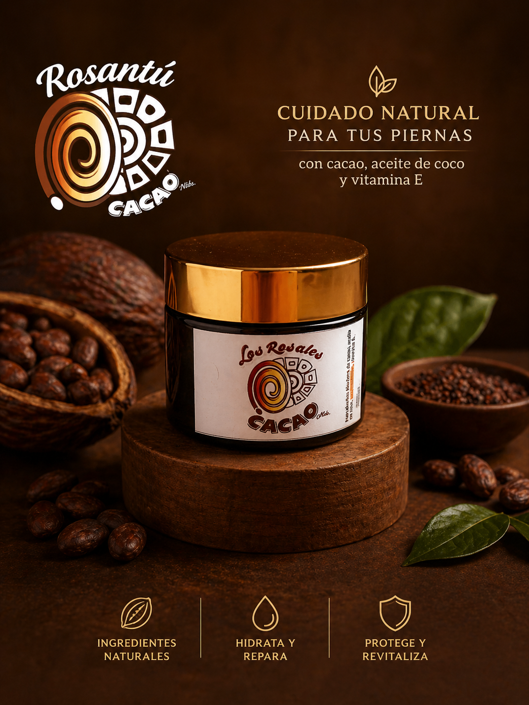 Crema Corporal de Cacao — 60g